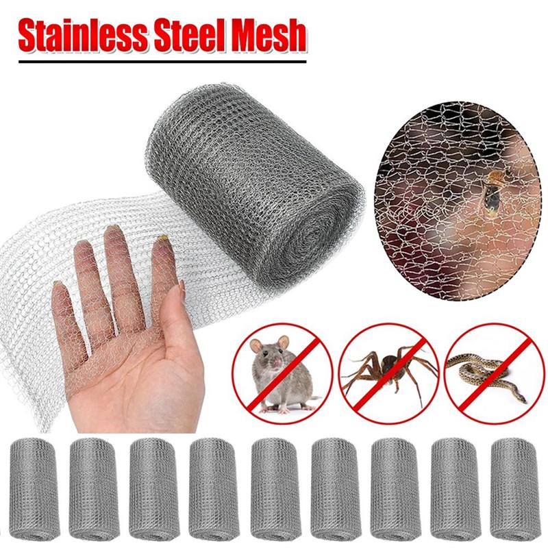 M-Modern-Stainless Steel Metal Mesh Insect-Proof Net Fly-Proof Net Rat-Proof Filter Net Seedling Protection Net