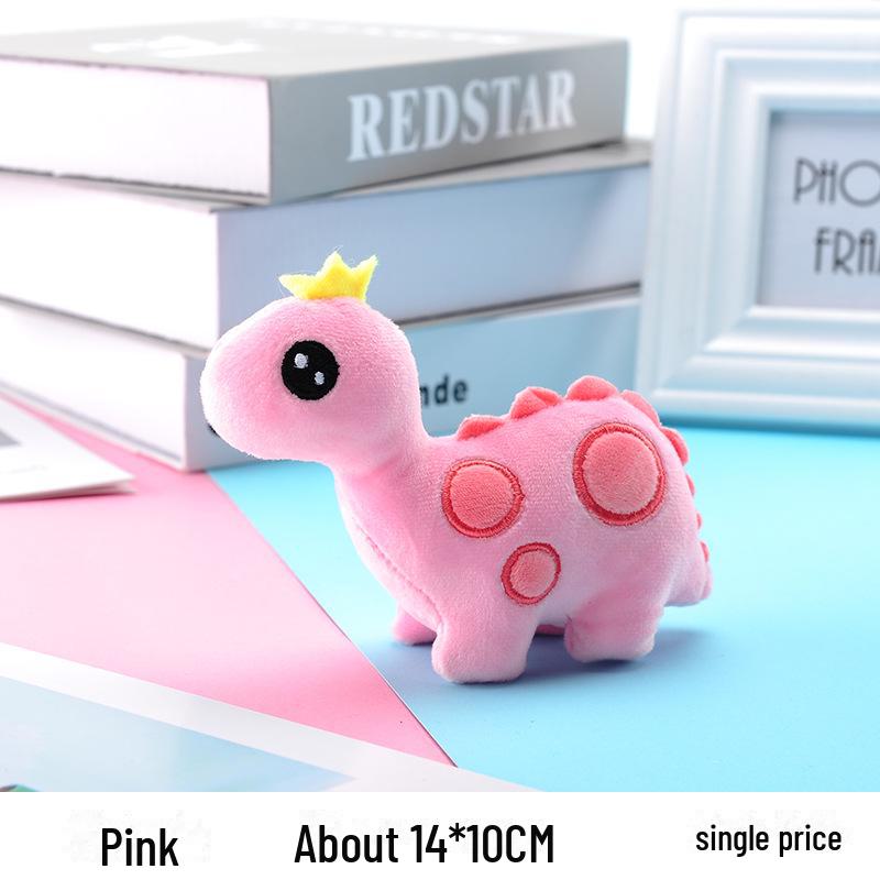 Original Dinosaur Plush Toy Crown Pendant