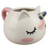 Large Capacity Drinking Cup with Ergonomic Handle Enchanting Ceramic Unicorns Coffee Mug For Daily Use