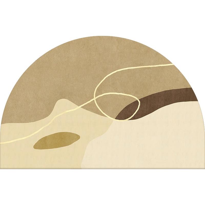 Bathroom diatomaceous earth floor mat, absorbent anti slip mat, quick drying anti fouling foot mat at the entrance of the door