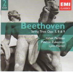 CD LUDWIG VAN BEETHOVEN, ITZHAK PERLMA - String Trios Opp. 3, 8, 9 4769092 EMI Classics Europe Classical Used