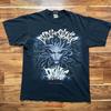 VTG Y2K 2007 Danzig T-Shirt Circle Of Snakes Metal Band Herren Größe M L Riesenetikett Vintage Gewaschenes Oberteil Für Den Alltag Mode