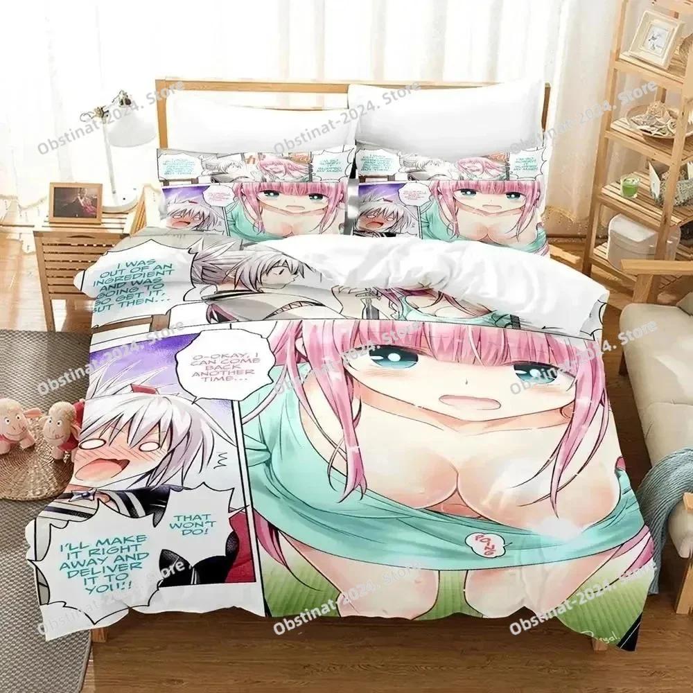 3D Anime Ayakashi Triangle Bedding Set Printed Bed Set With Pillowcase Bed Duvet Cover Soft Single Double Queen Super King Size
