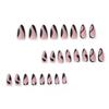 European & American Detachable Wearable Almond Fake Nails - Nail Tips, Finished Products