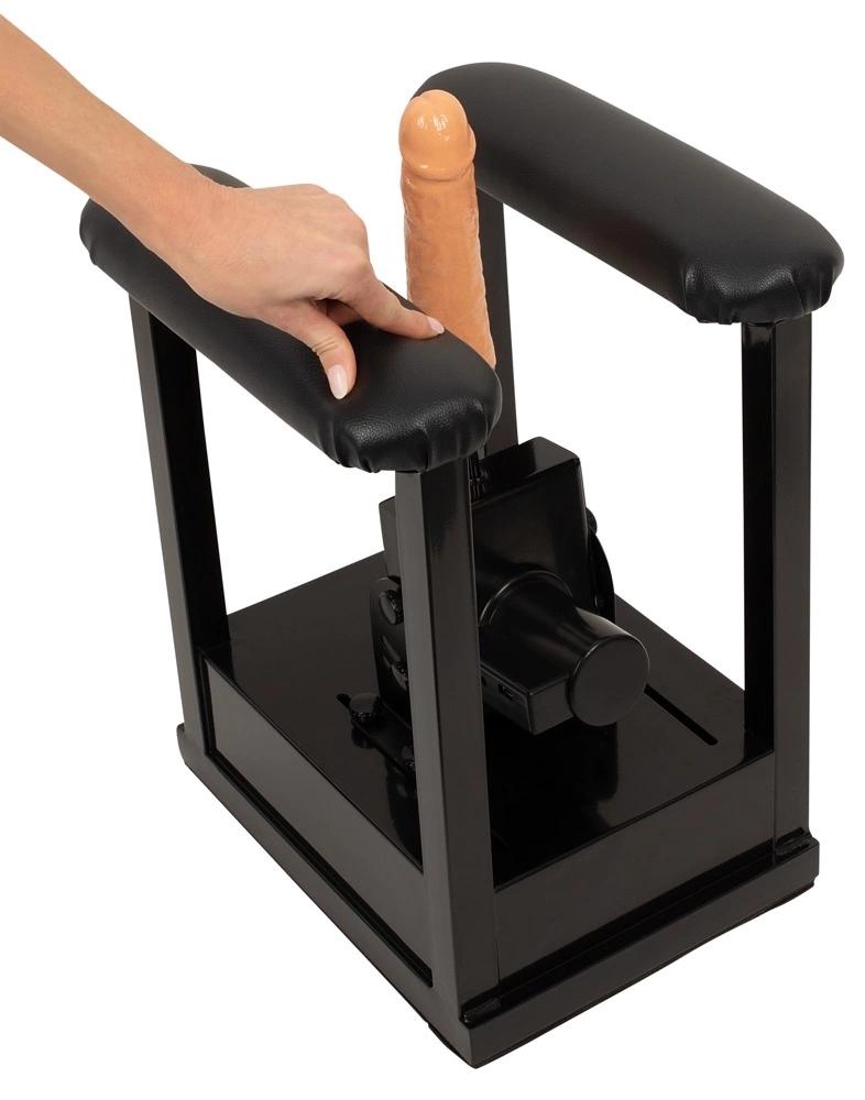 The Banger - Powerful Sex Machine with Natural Dildo Sit-On-Me Sex Machine