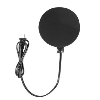 2025 Trend 24.5Cm Poultry Water Heater Chicken Water Heater Base 60W Deicer Heated Base Chicken Drinker Heated Pad US Plug Durab