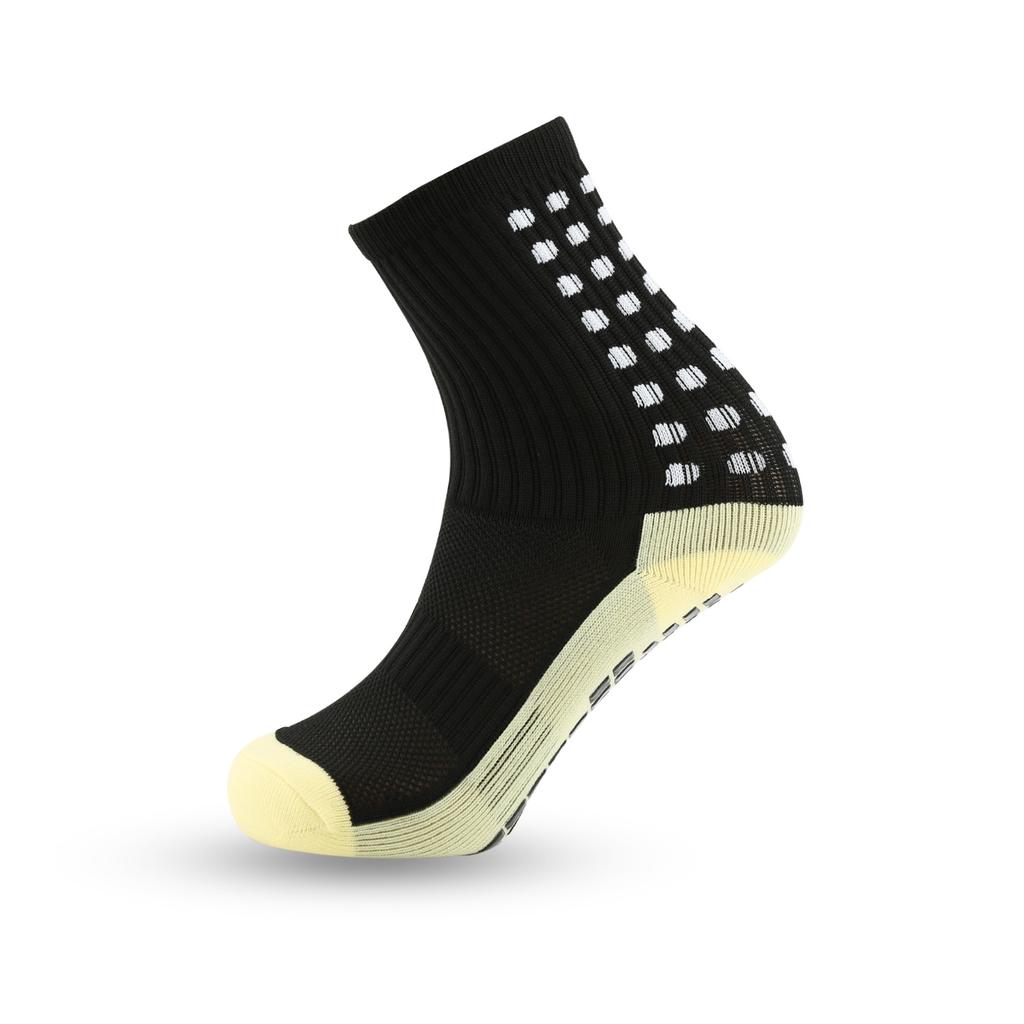 Professional Sports Football Socks, Sole Dispensing Non-Slip Socks, Towel Bottom Thickened Buffer, Men'S And Women'S Medium Tube Socks