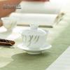 Mr. Nanshan Hand-Painted White Porcelain Gaiwan Tea Set