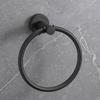 Hotel Commercial Bathroom Towel Holder Stainless Steel Wall-mounted Towel Ring Waterproof Anti-slip Design for Toilet Use