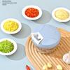 Tritatutto Alimentare Multifunzione 500/900ML Tritaglio Aglio Manuale Spremi Aglio Cucina