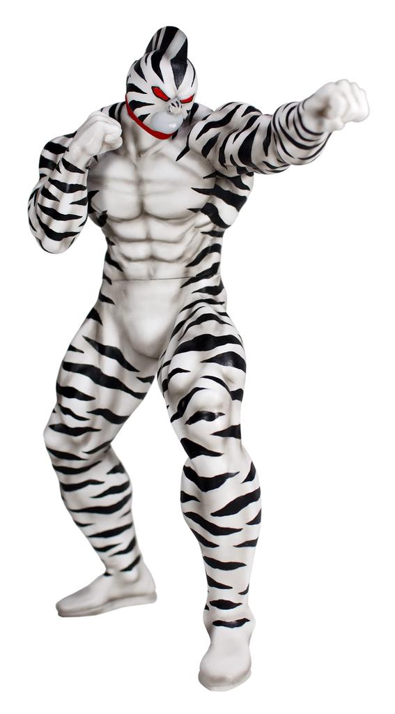 CCP CMC Series CCP Muscular Collection Kinnikuman Zebra Special Color PVC Finished Soft Vinyl Figure NO.68 2.0 Approx. 19.5cm Pre-painted