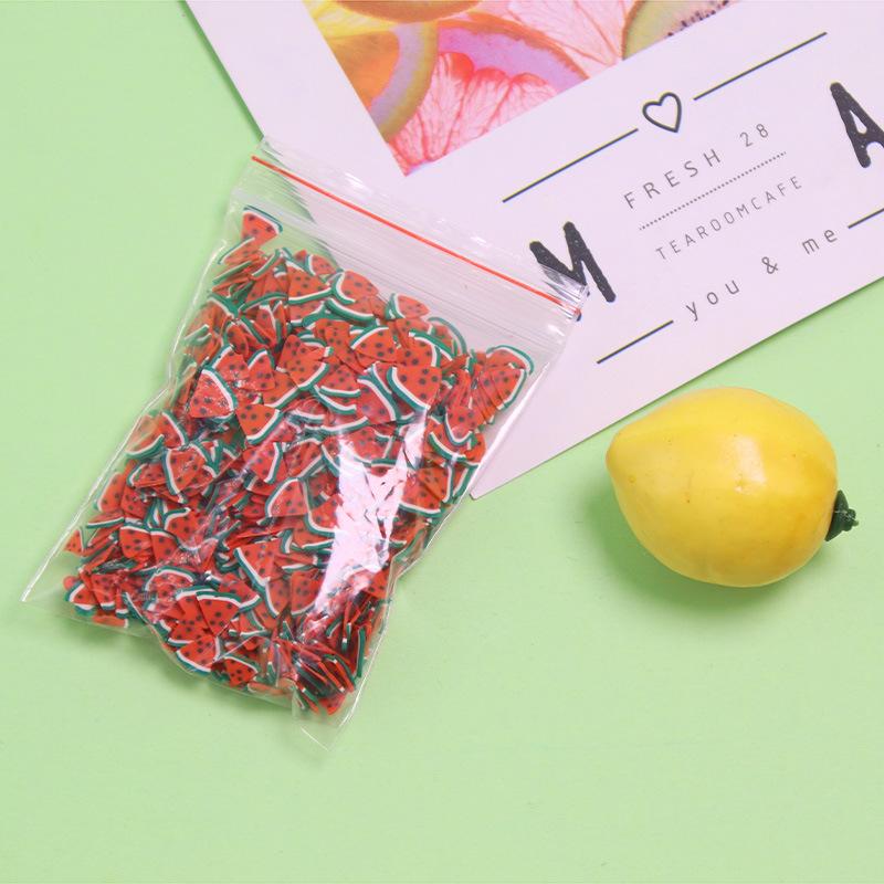 1000-3000pcs Mix Fruit Soft Clay Slime Animal Flower Slice Resin Filler for Nail Art Epoxy Mold DIY Craft Making Wholesale