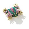 Spilla Rana con Strass per Donna Spilla Corsage Animale Spille per Cappotto Vestito Femminili Gioielli da Festa Regalo