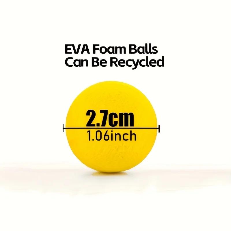 36pcs Interactive Pet Launcher Toys - Quiet EVA Foam Balls, Safe & Fun Indoor/Outdoor Play for Cats & Dogs, Pet Toys