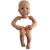 20Inch Reborn LouLou Awake kit open one's eyes 50CM Reborn Baby Doll Kit Unpainted Reborn Kit Blank Doll Parts Lifelike Mold