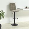 Day and Night - Day and Night Light Gray Velvet Kitchen Stool