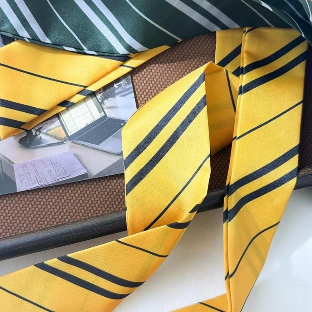 Polyester Waist Tie Belt Striped Necktie Scarf New Neck Tie  Casual Wear