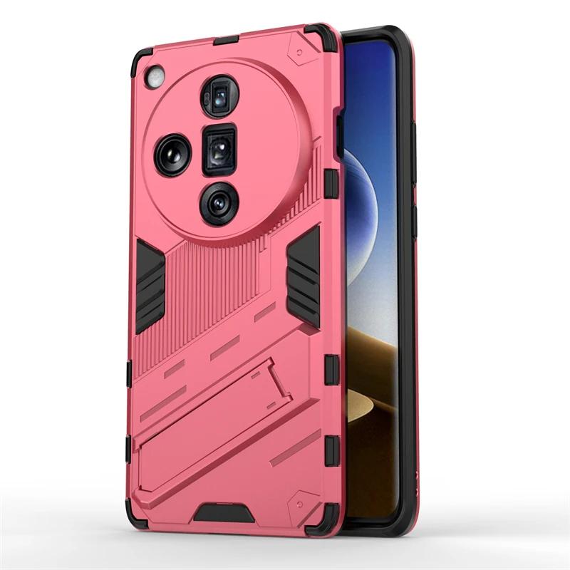 For OPPO Find X7 Ultra X3 X5 Lite X3 Neo X3 X5 X6 X7 Pro Back Cover Shockproof Armor Case Anti-Fall Protect Kickstand Coque