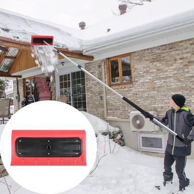 Winter Tool Light Snow Brush Foam Head Designed For Roofs Roof Snow Rake High-Altitude Snow Scraper Vehicles