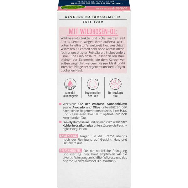 DM Alverde Nature Eco-friendly Wild Rose Night Cream 50ml