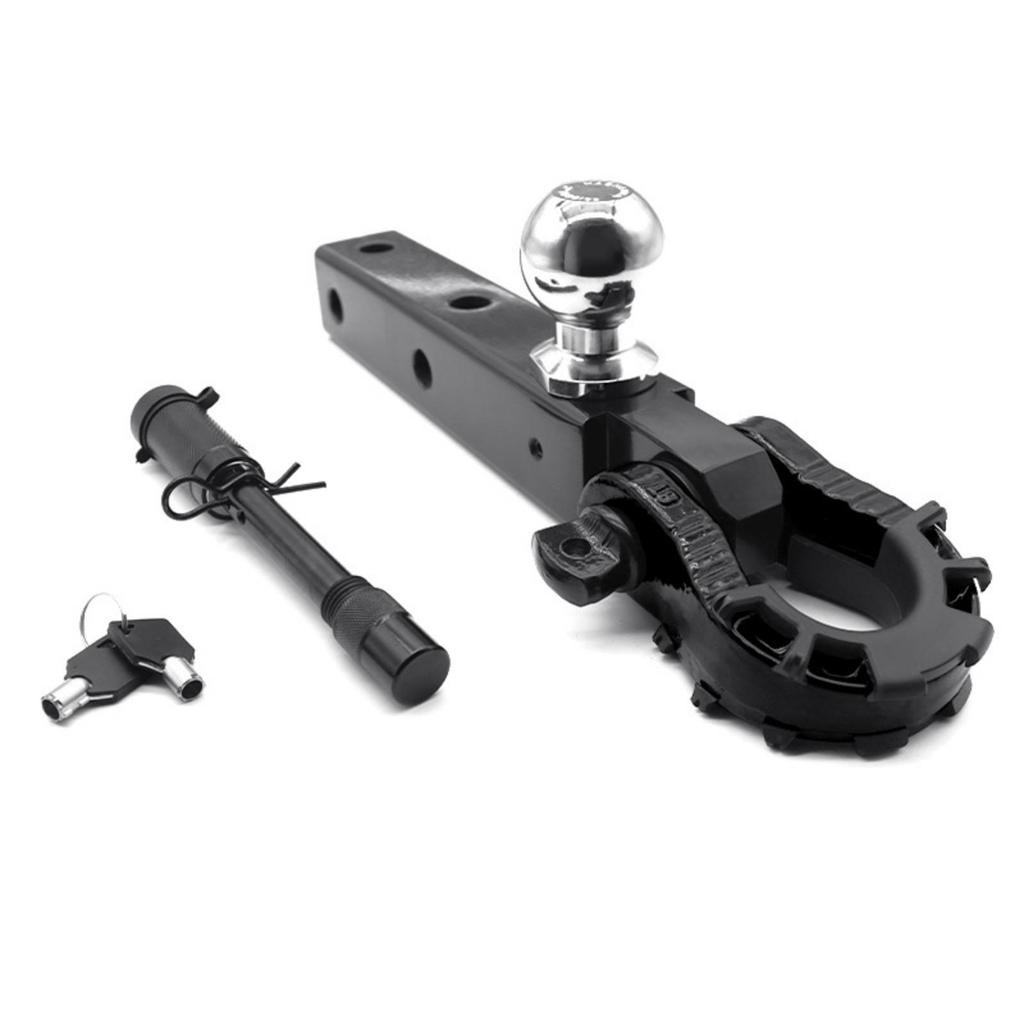 Trailer Hitch Arm Cast Steel with Hook Locking Towing Accessory