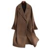 Double-sided cashmere coat autumn and winter new high-end fashion high-end woolen coat