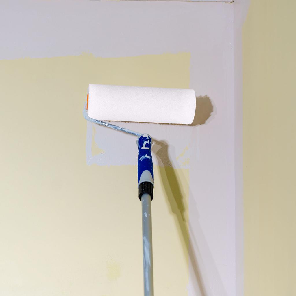10er-Pack Schaumstoff-Farbroller 10 cm Wiederverwendbarer Graffiti-Farbroller Kein Flusenabgabe für Wände Schränke Türen Hausmalerei