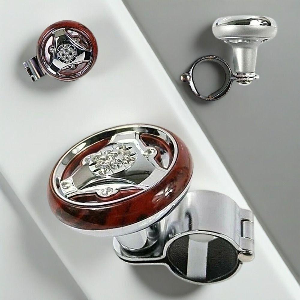 Rotating Steering Wheel Ball Handle ABS Car Accessories Steering Wheel Spinner Knob  Vehicle