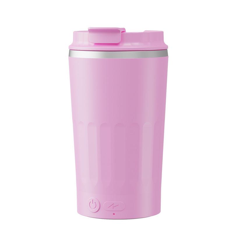 Rechargeable Luxury Stainless Steel Automatic Stirring Coffee Cup - Portable USB Essential for the Lazy