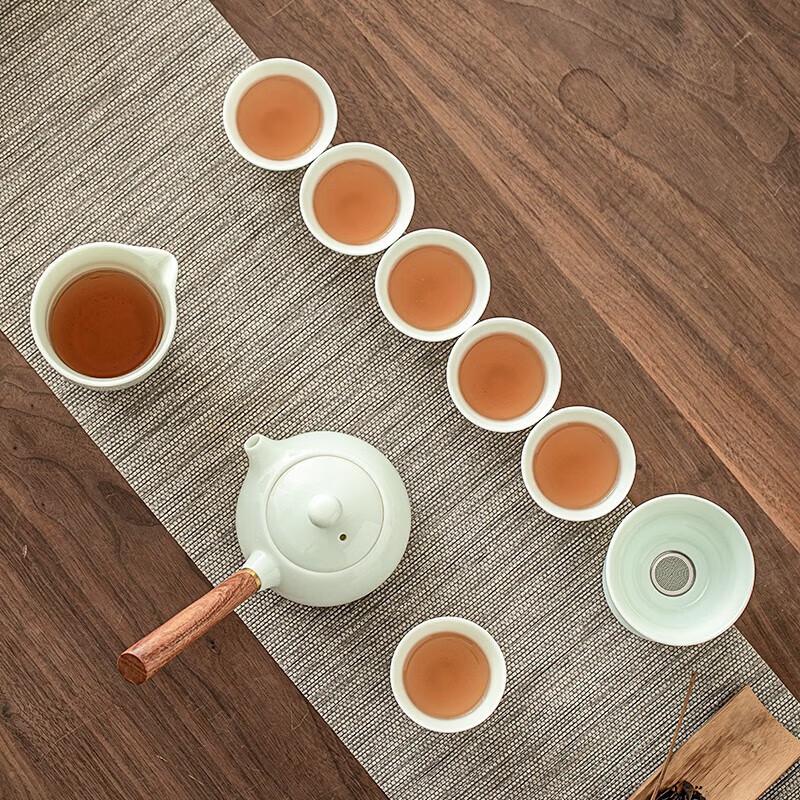 

Su s Ceramic Jade Emerald Gongfu Tea Set