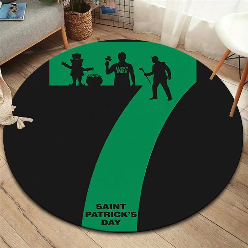 

seven deadly sins Round Area Rug,Carpet Rug for Living Room Bedroom Sofa Playroom Decor,Non slip Floor Mat 80cmx80cm