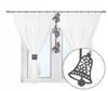 CHRISTMAS Curtain Pendant Christmas OPENWORK
