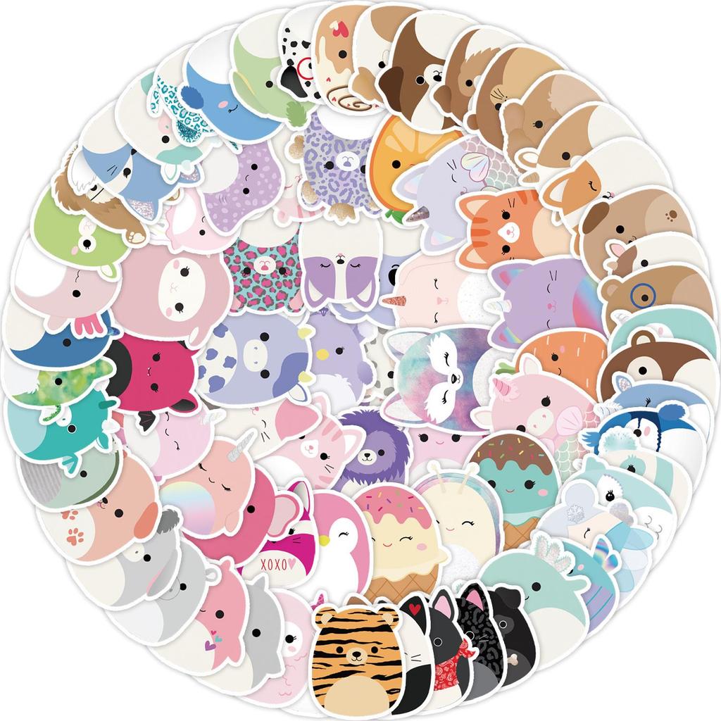 100 Kawaii Cartoon Graffiti Stickers: Waterproof Decorative Stickers for Notebooks, Phones, Journals, and Water Cups