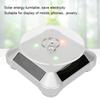 Solar Powered LED Electric Rotating Turntable Display Stand for Jewelry Phone