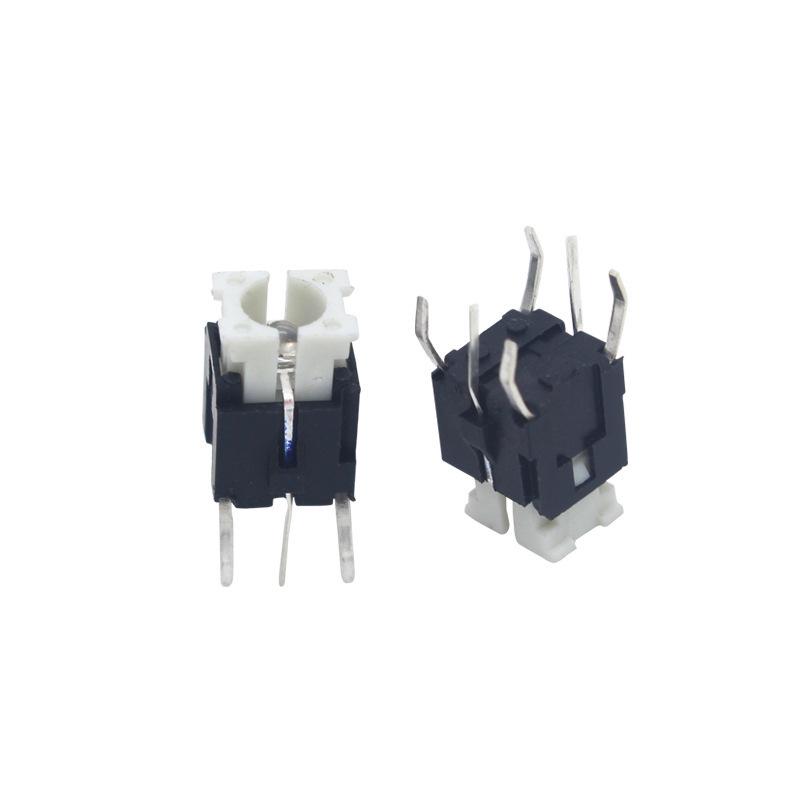 LED Lighted Tactile Key Switch 6x6 - Red, Blue, Green, White, Bicolor Options