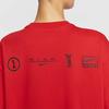 Nike Sportswear Logo Loose Fit Crew Neck Comfortable Short Sleeve T-Shirt Women Tops University-Red HJ2994-657