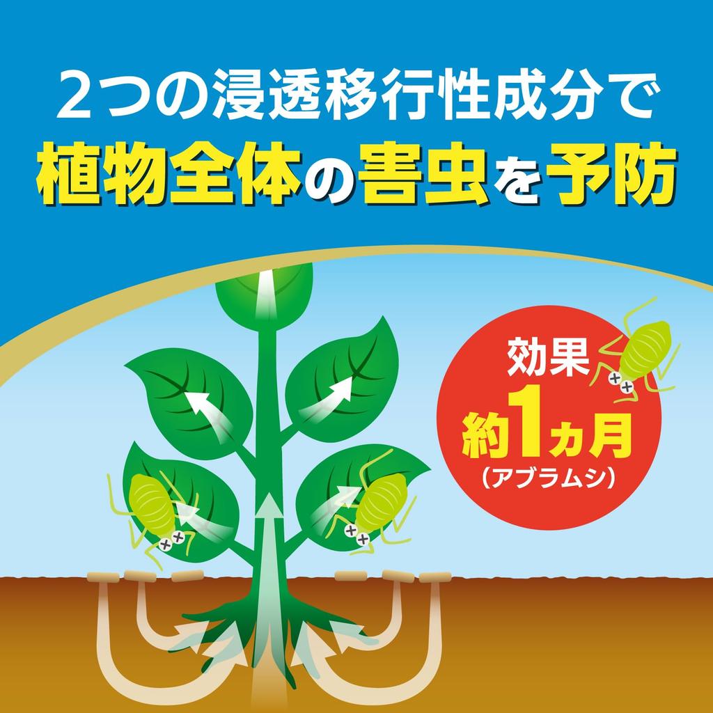 Sumitomo Chemical Gardening Ortran DX Granules Effective Against Aphids and Scarab Larvae Insecticide, 1kg, Systemic,