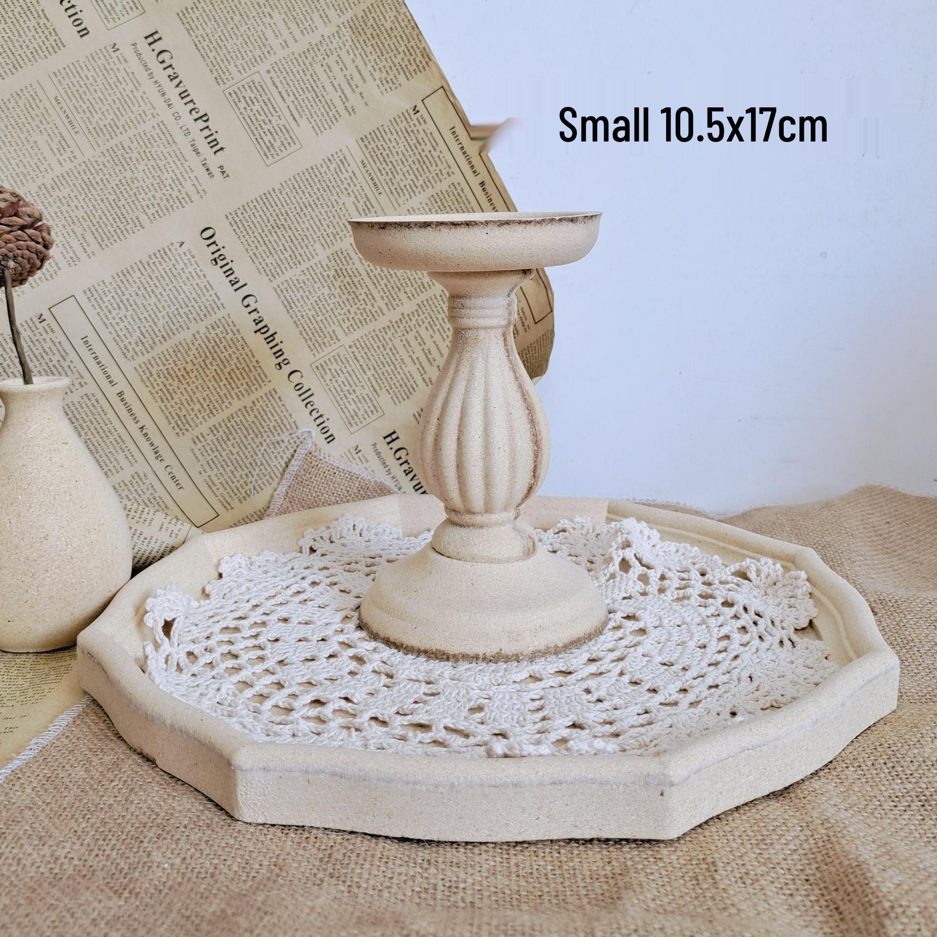 

Ретро деревянный подсвечник в европейском стиле для фотосъемки и проживания в семье