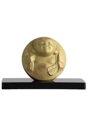 Glücksgott Hotei Nitten Bildhauer Sotaro Saegusa Statue Figur Ornament Sieben Glücksgötter Takaoka Kupferwaren Prototyp_Buddha (Fukunokami