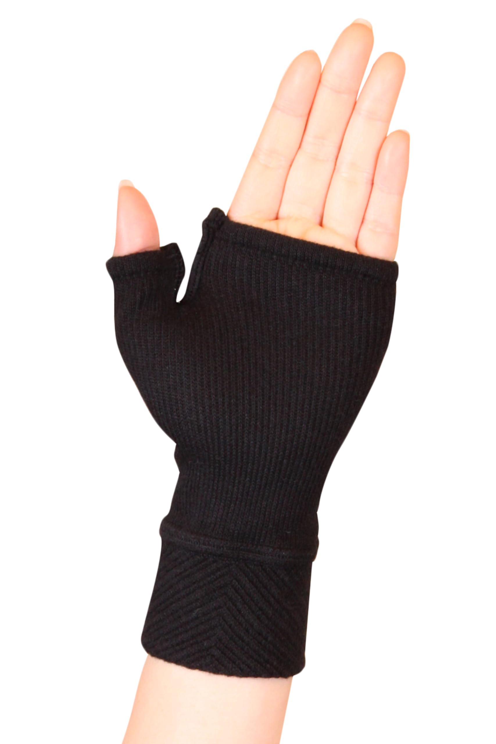 

Wrist Promotes Blood 1 Free Size [IFMIC] Support, Non-Constricting Support, Circulation, Unisex, Piece, 14-23cm (Black) чёрный