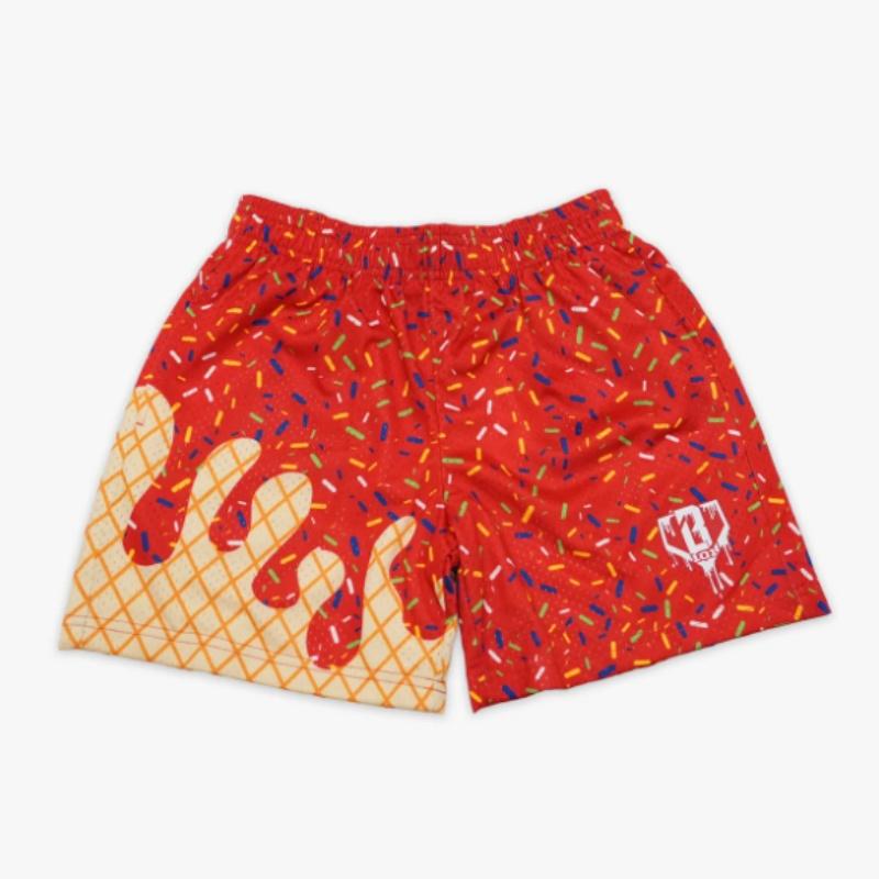 Men s stylish printed beach shorts with 3D dragon pattern print M