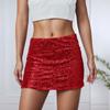 Women's Short Skirt  Sexy Skirt Hip Skirt With Elastic Waist Party Skirt Carnival Costume