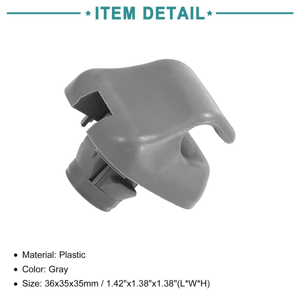 ACROPIX Car Sun Visor Hook Clip Bracket Retainer Replacement Compatible