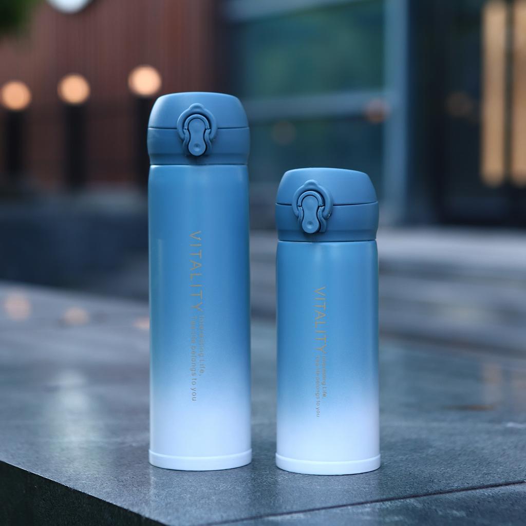 Graduelle Einfache Thermoskanne Studenten Trinkbecher Business Gedenkgeschenk Edelstahlbecher
