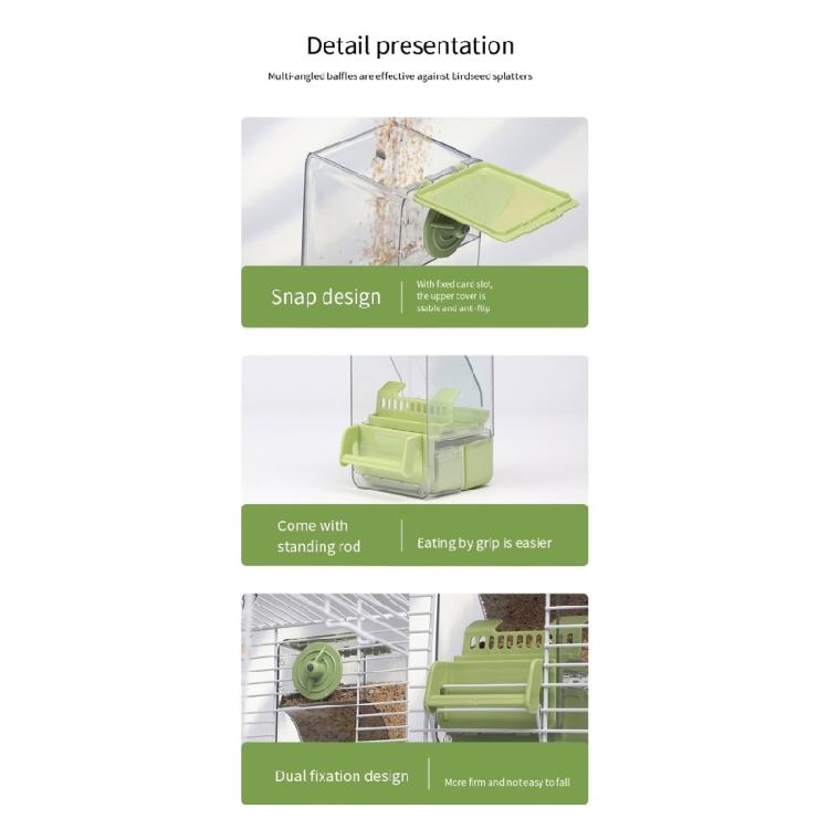 Large Capacity Clear Bird Feeders Clear Bird Feeders Birdwatching with Stand