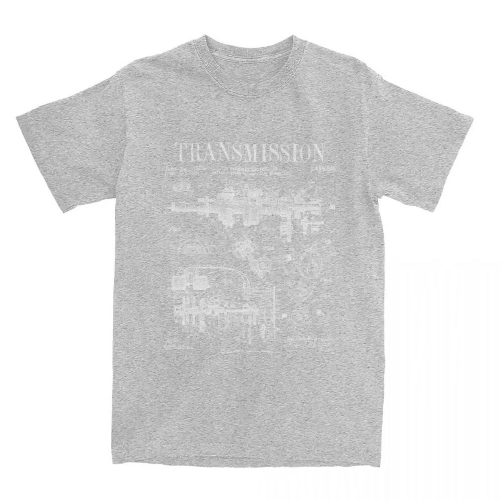 Unique Car Automobile Engine Transmission T-Shirts for Men Women  Tee Shirt Summer Clothes