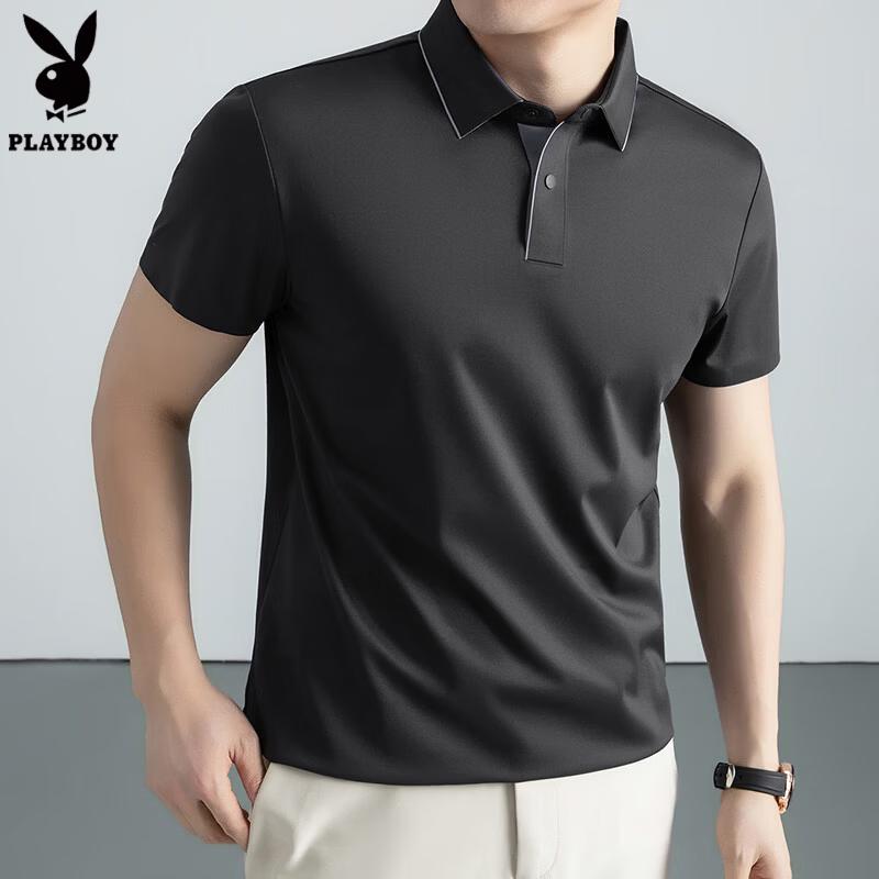 Playboy Men s Quick-Dry Breathable Polo Shirt 50
