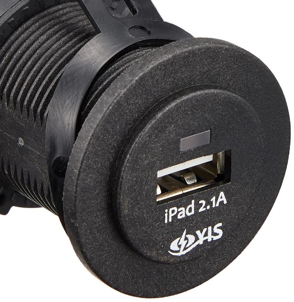 Prise chargeur USB BMO JAPAN avec pince crocodile BM-USS-W