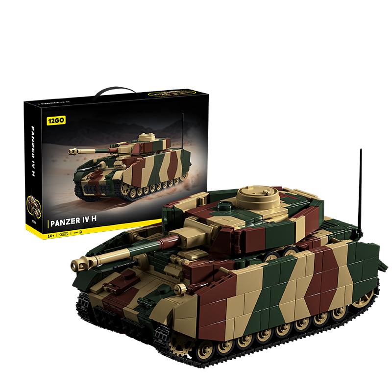 MAUS TANK E-100 Heavy Tank Leopard G-type Tank Building Blocks Toy Creative Toy Series Tank Model DIY Assembly Kit Birthday Gift