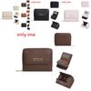 Fashionable And Minimalist Short Wallet With Letter Printing Design For Daily Use And Wearresistant Durability
